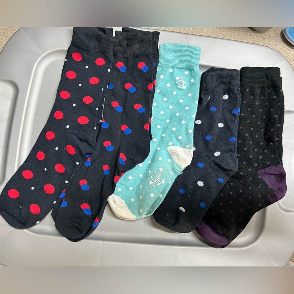 2/$20❤️- SOCKS | 5 pairs of men’s assorted socks